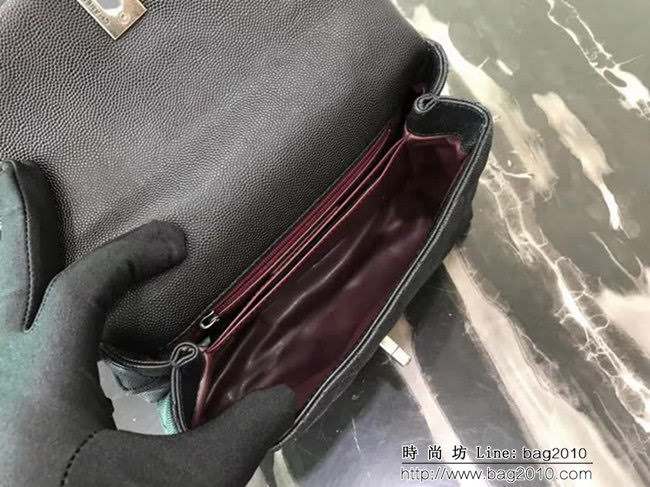 香奈兒CHANEL小號Chanel Coco handle全新頂級翻蓋單肩鏈條手柄包DSC1219